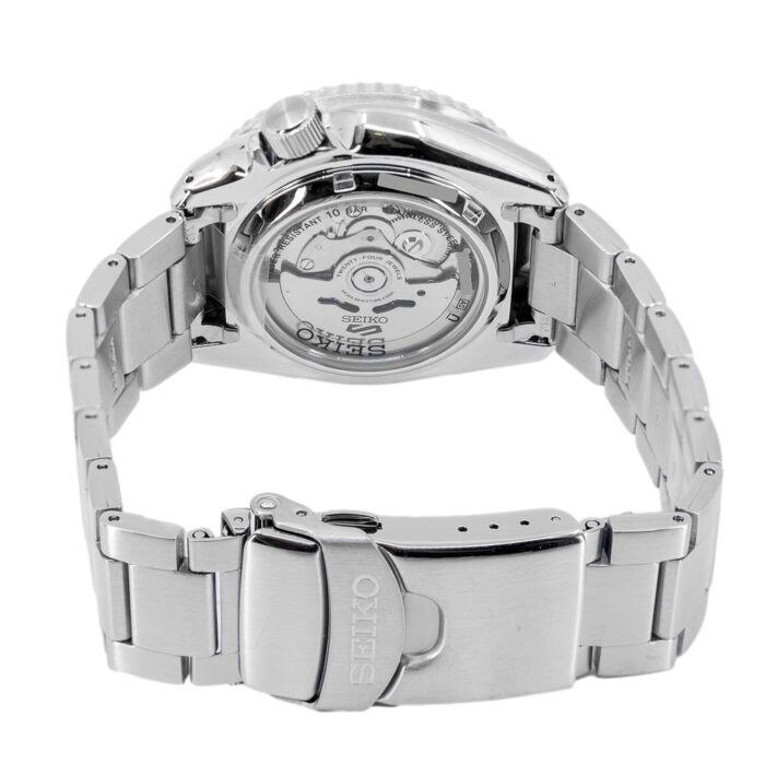Seiko 5 Sports Automatic Analog Blue Dial Silver Steel Strap Watch For Men - SRPD51K1 - Image 10